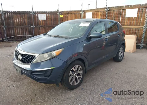 2015 Kia Sportage Lx z USA, uszkodzony, nr VIN KNDPBCAC6F7767645